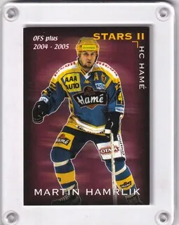Hamrlík Martin OFS 2004-05 Stars II. č.S II 15